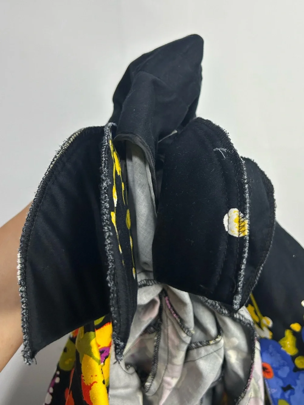 Susan Marie's Of‎ Salado Black Floral Blazer Jacket Small
